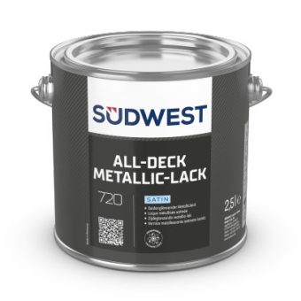 All Deck Metallic Lack Satin